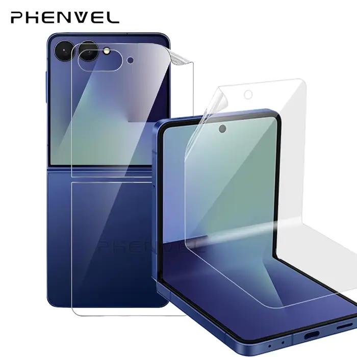Protecteur d'écran Hydrogel brillant pour Samsung Galaxy Z FLIP 7 6 7FE