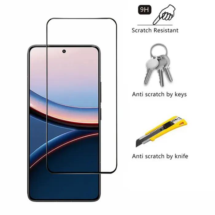 Verre trempé pour Poco F8 F7 Ultra X7 X6 F6 Pro 5G protecteur d'écran PocoX6 Pro
