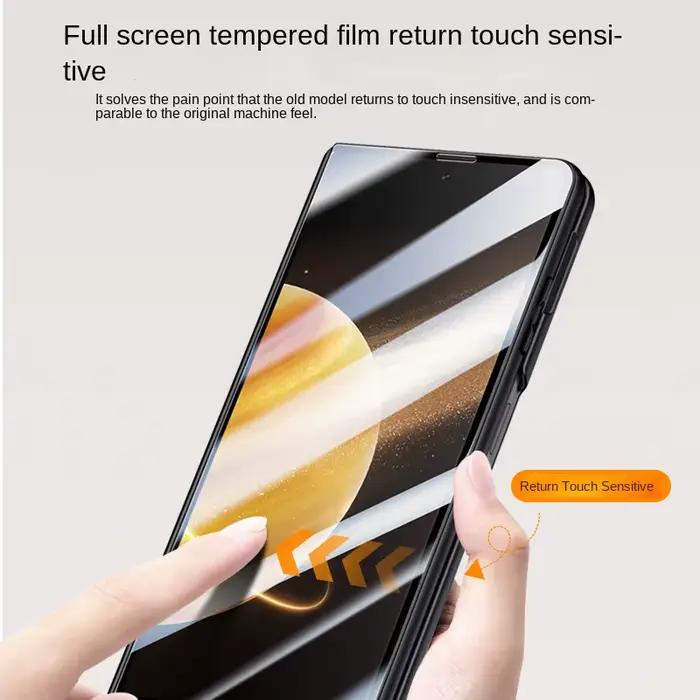 Pour Honor Magic V3 Vs3 360 ° Peau rotative lentille magnétique Protection complète Film en verre trempé coque de