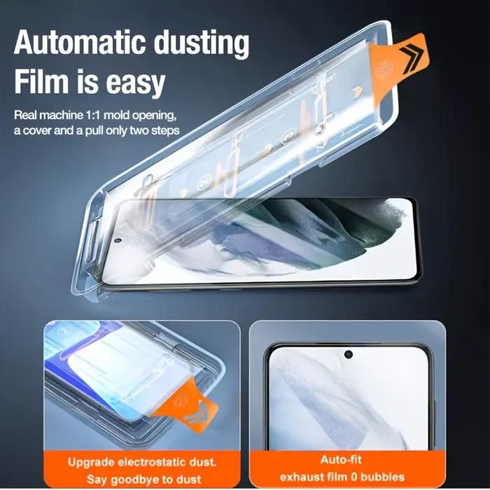Protecteur d'écran en verre trempé NNBILI pour Samsung Galaxy S26 Ultra S25 S24 S23 S22 S21 Plus A71 A25 A15 A35 A34 A54 A55 5G résistant aux rayures et aux éraflures à installer facilement