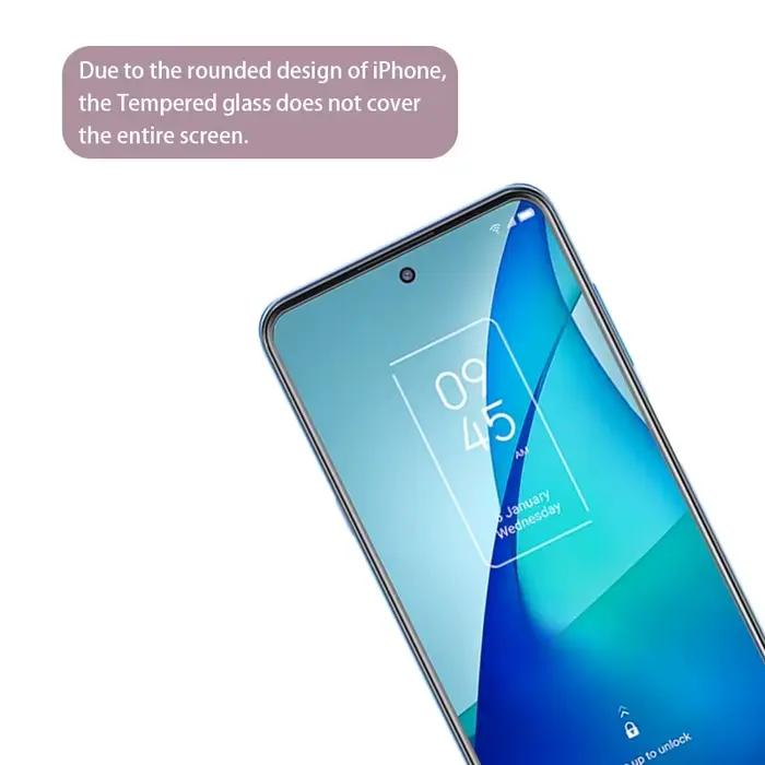 Protection d'écran en verre trempé pour TCL 10