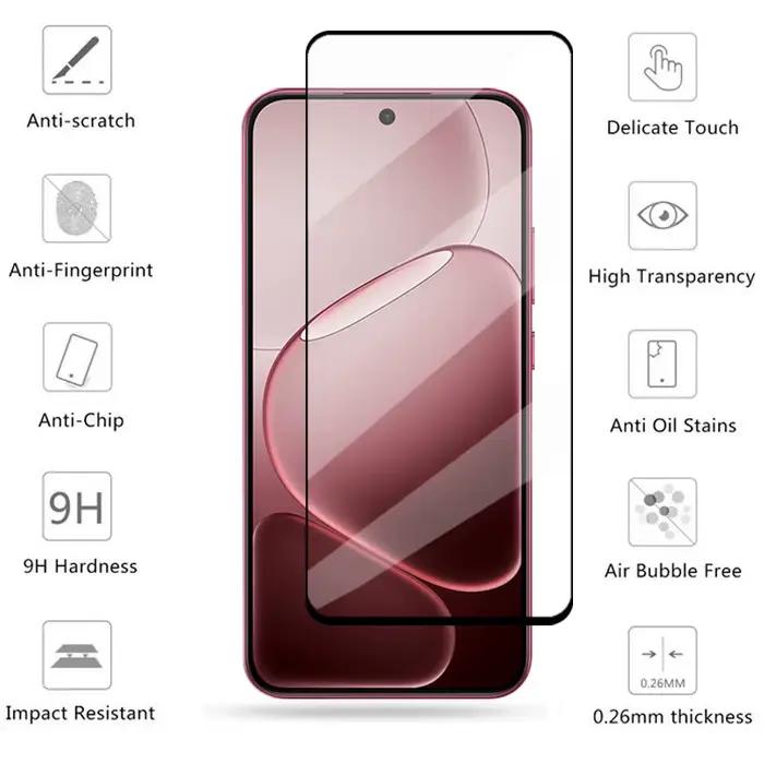Verre de couverture complète pour OPPO A6 Pro
