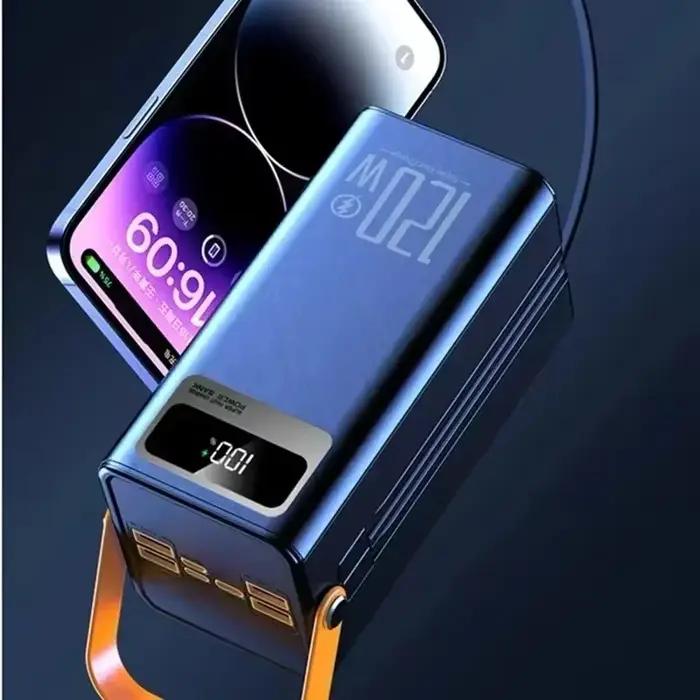 Nouveau chargeur Portable 160000mAh, grande capacité, puissance Mobile 120W, chargeur rapide USB type-c, batterie externe pour téléphone