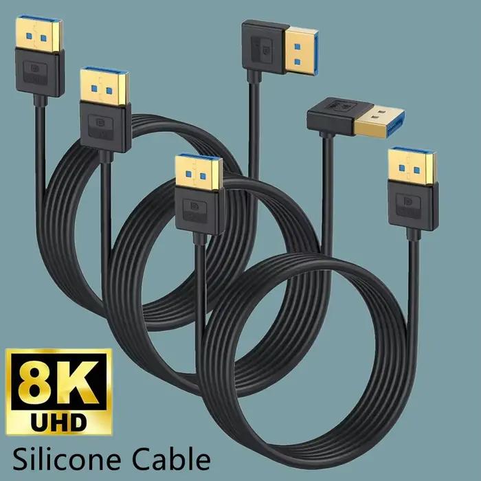 Haute Définition Câble DisplayPort en Silicone UXG pour Ordinateur Portable Moniteur Occasions Spéciales Multimédia