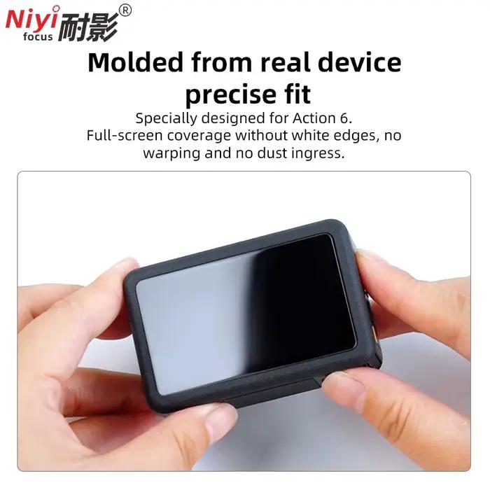 Protection d'écran en verre trempé Ultra HD 9H pour DJI Action 3 4 5 Pro 6