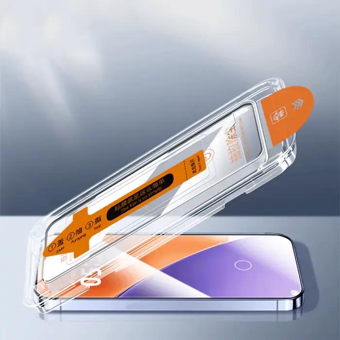 Verre anti-poussière à installation facile pour OPPO Reno 16 Pro