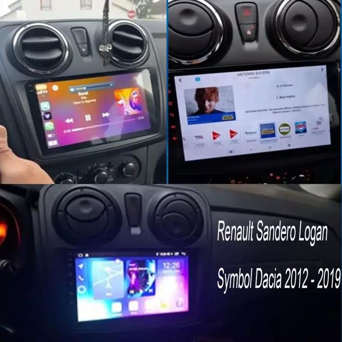 Autoradio Android 15 pour Renault Sandero Logan symbole Dacia 2012 – 2019 lecteur vidéo multimédia Carplay GPS