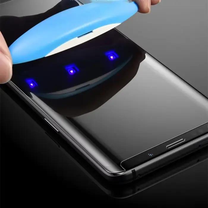 Exunton-Protecteur d'écran incurvé 3D pour OnePlus
