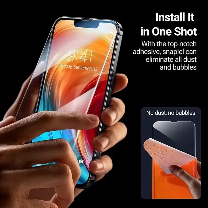 Protecteur d'écran en verre pour iPhone
