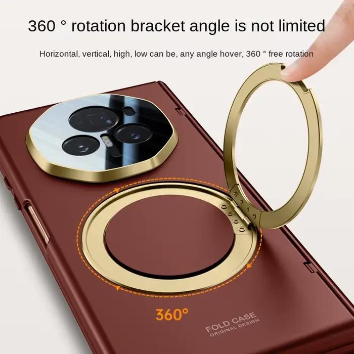 Pour Honor Magic V3 Vs3 360 ° Peau rotative lentille magnétique Protection complète Film en verre trempé coque de
