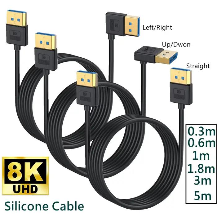 Haute Définition Câble DisplayPort en Silicone UXG pour Ordinateur Portable Moniteur Occasions Spéciales Multimédia