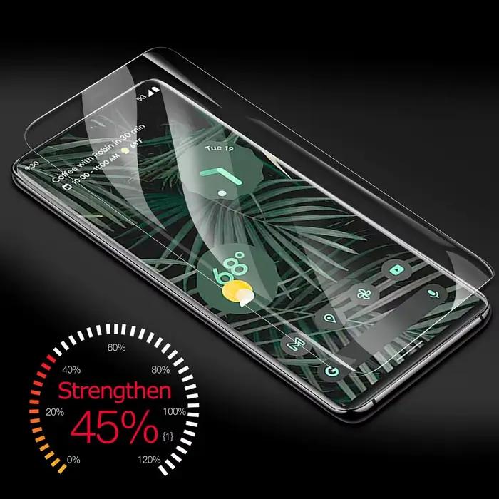 Film de protection en Gel pour Google Pixel 9 Pro XL 9A 8A 6 7A 5 4A 3 3A 4 XL 5A 6a 9 Pro, protecteur d'écran Hydrogel
