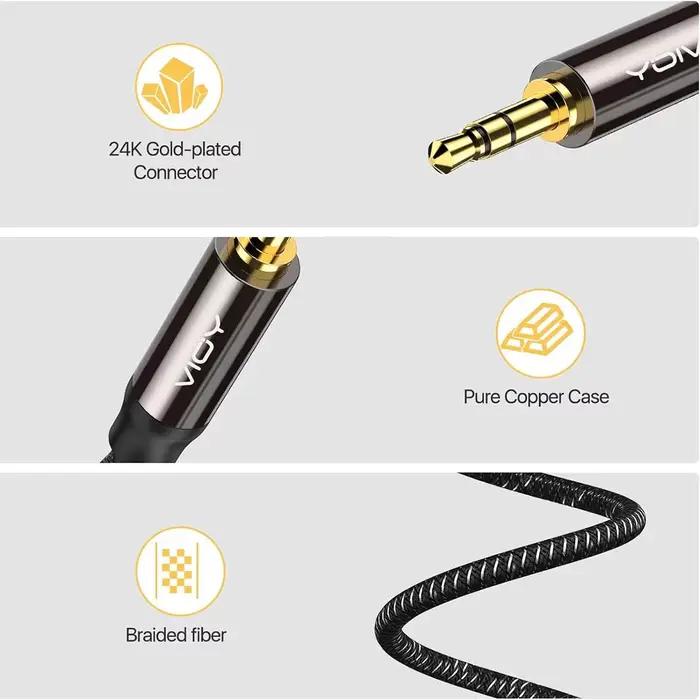 Câble audio auxiliaire 3
