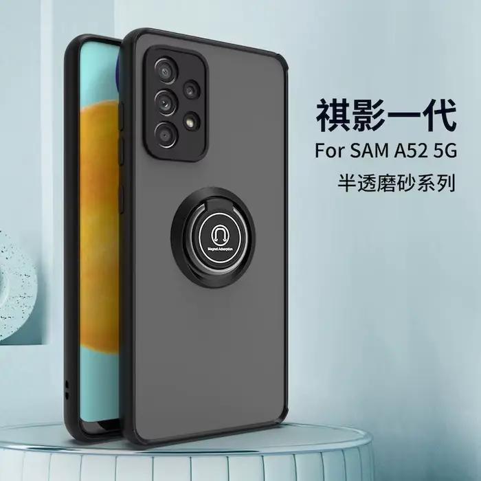 Coque de téléphone avec anneau magnétique