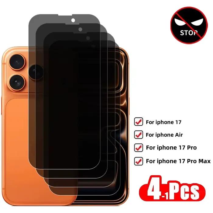 Protecteur d'écran de confidentialité pour iphone 17 Pro Max