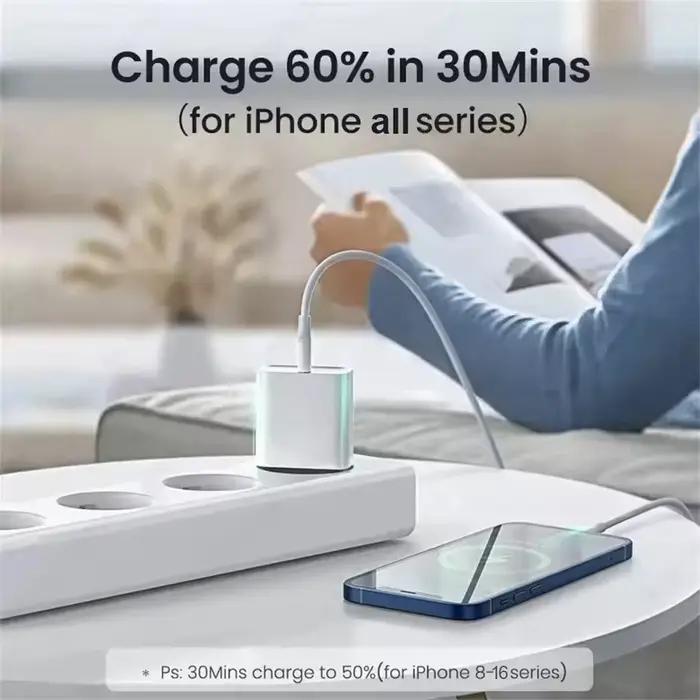 Chargeur de téléphone PD 40W pour iPhone 11 12 13 14 15 16 Pro Max 16 Plus, ligne de données USB C, charge rapide, câble de Type C