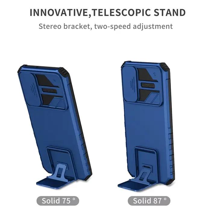 Étui coulissant caméra lentille en ABS pour Samsung A15, protection anti-rayures et anti-poussière, style fashion/luxe/populaire/fonctionnel/militaire, idéal pour les amoureux de la technologie et de la mode