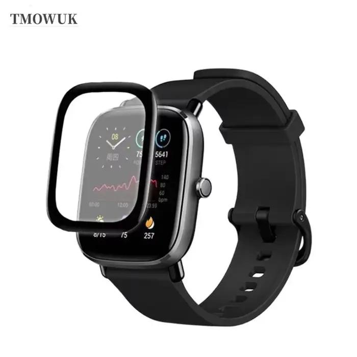 Pour Amazfit BIP 3 5 6 U Pro Active Unity GTS 2E 2 3 4 MINI écran souple Flexible Film de protection couverture complète 3D incurvé