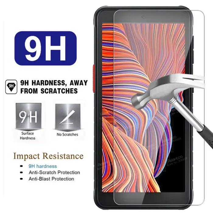 Film de protection en verre trempé haute définition pour Samsung Galaxy XCover 5 résistant aux rayures et aux chocs pour une utilisation sans souci