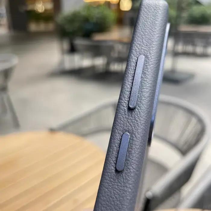 Coque de téléphone en cuir véritable Samsung Galaxy S25 Ultra 5G