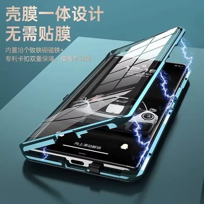 Coque de protection complète 360 pour OnePlus Nord 3 5G, double face, absorption magnétique, verre trempé, housse de protection pour One Plus Hein3 ACE 2V