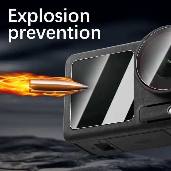 Pour DJI Action 6 5 4 3 5Pro verre trempé avant arrière protecteur d'écran lentille Film de protection pour DJI OSMO