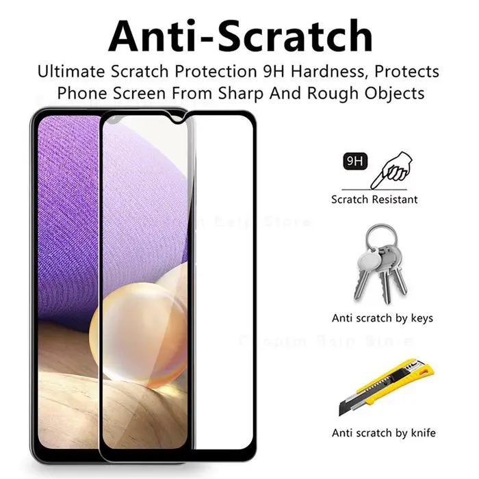 Verre 2 en 1 pour Samsung Galaxy A54 A34 A14 5G protecteur d'écran clair