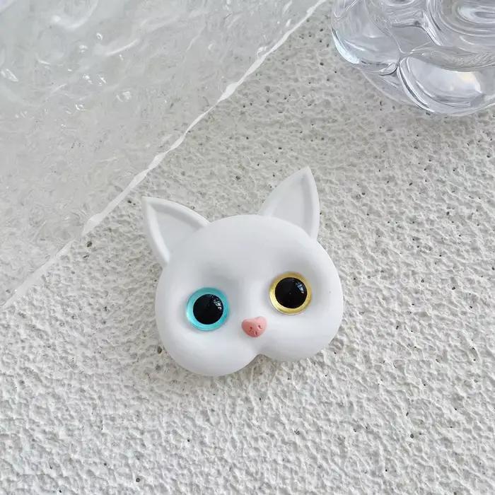 Cadre d'extension 3D pour téléphone portable, 1 pièce, chat, support universel