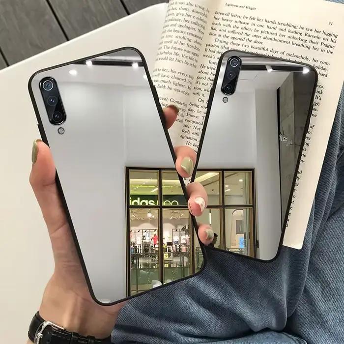 Coque de téléphone miroir pour Samsung S25 S24 S23 S22 S21