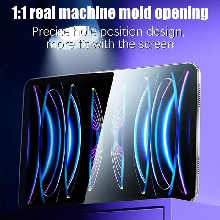 Protecteur d'écran en verre trempé pour Apple iPad Pro 12.9 2022 2021 2020 2018 2017 2015