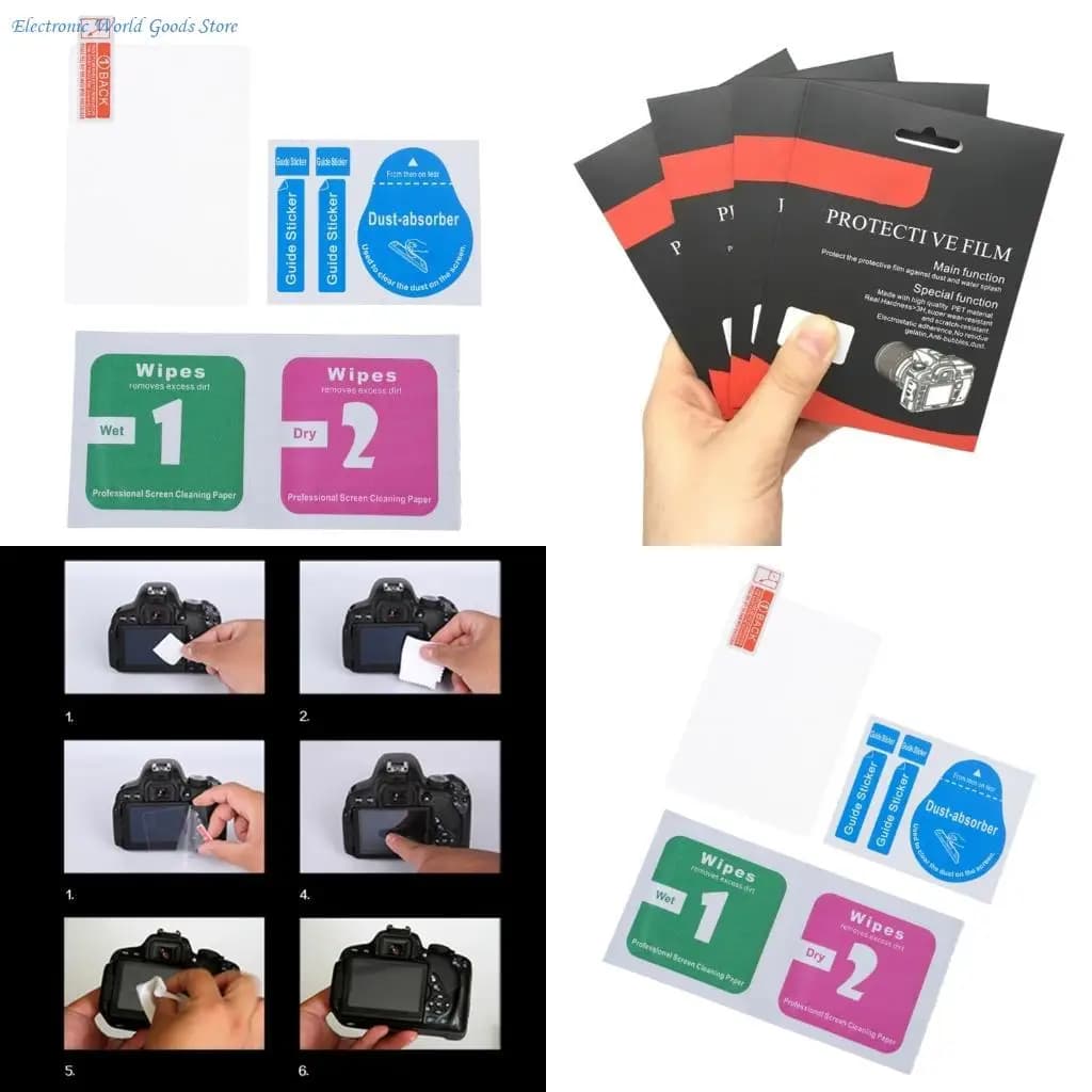 Protecteur en verre trempé A3PD pour Film dureté 5D3/5D4/5DR/5DS/1DX/K3/K3II/645Z