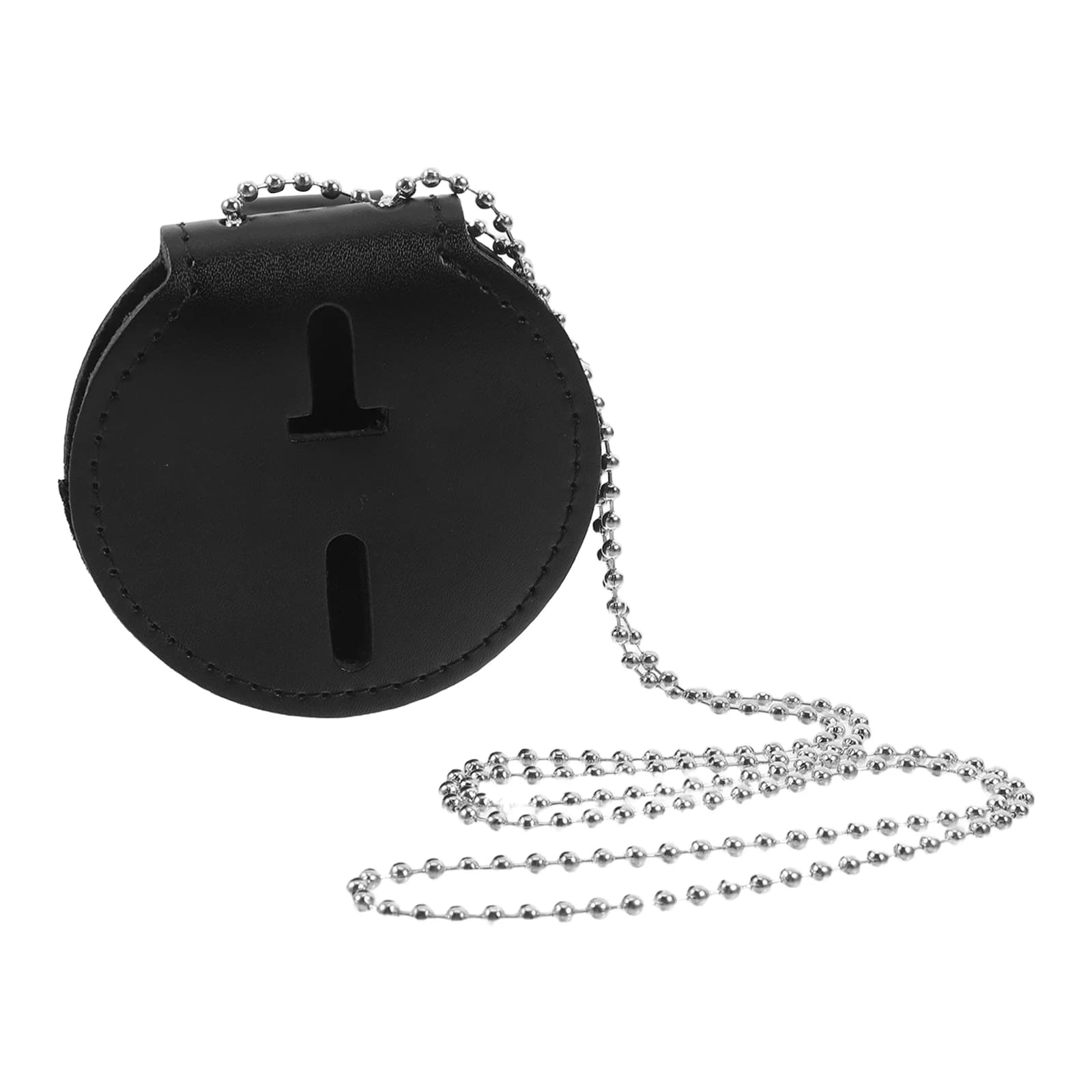 Porte-Badge de Police universel, manchon de protection pour carte d'identité, porte-Badge avec chaîn