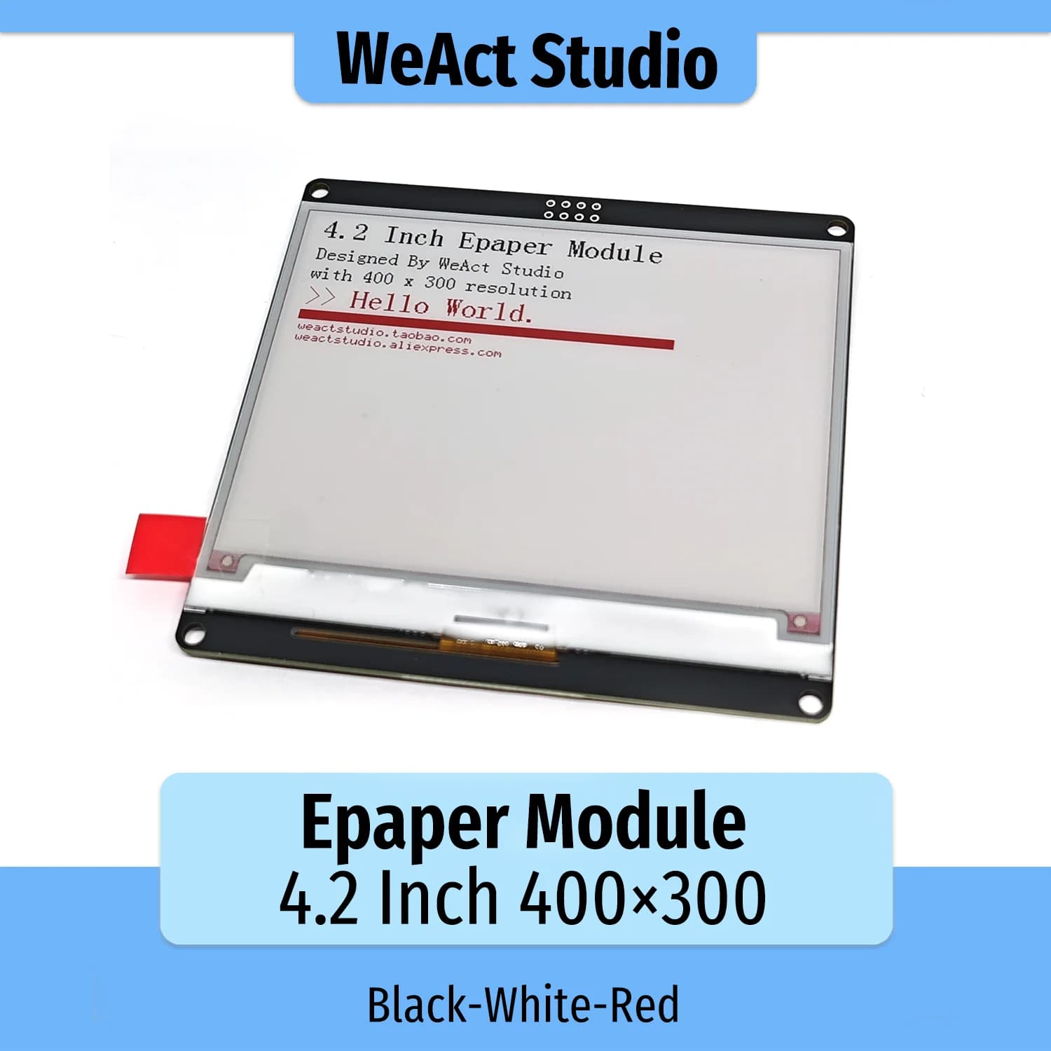 Module Epaper 4.2 pouces, 4.2 pouces, écran d'affichage e-ink EInk, Support SPI pour ESP32