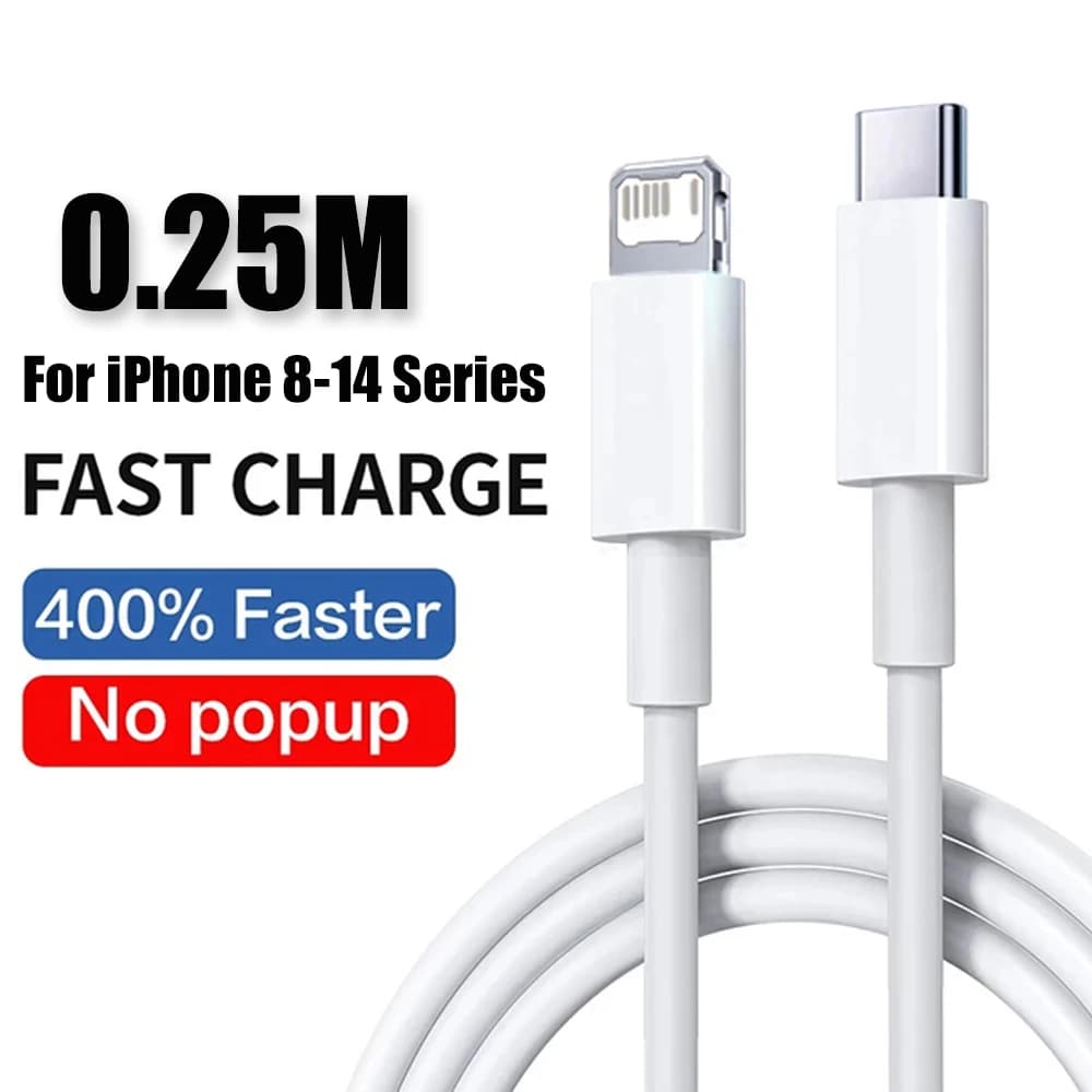 Chargeur de téléphone PD 40W pour iPhone 11 12 13 14 15 16 Pro Max 16 Plus, ligne de données USB C, 