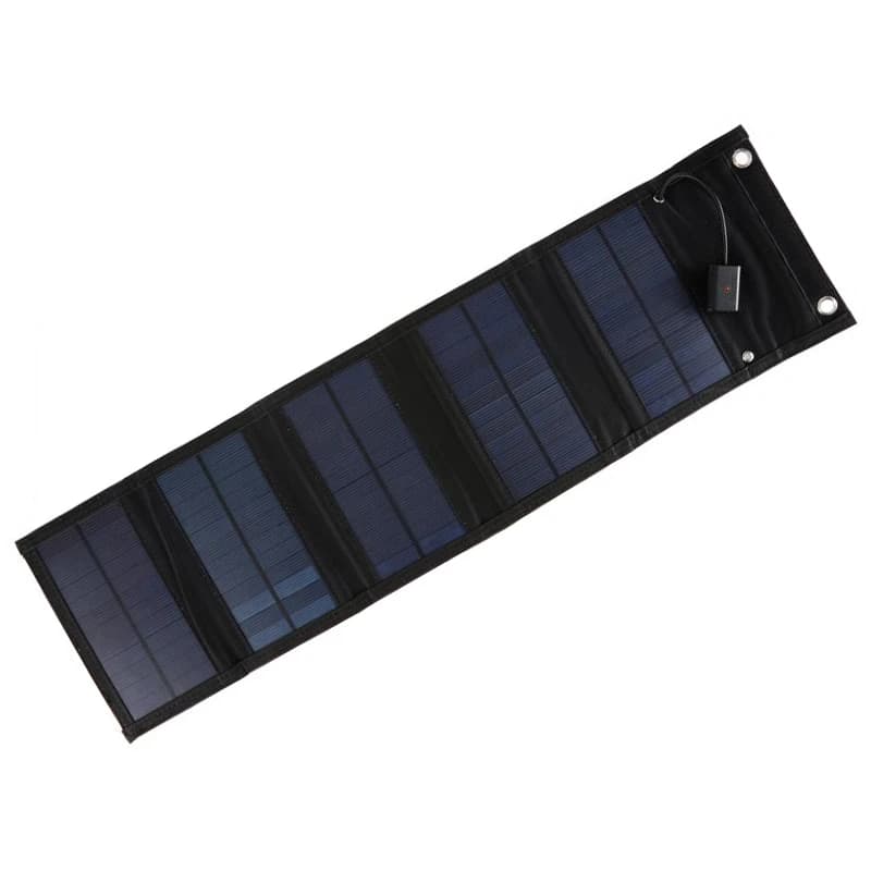 Chargeur de panneau solaire pliable, 100W, sortie USB 5V, charge de puissance, cellules solaires por