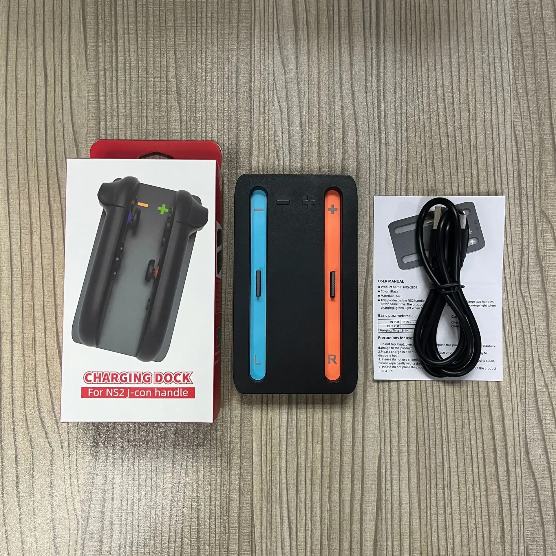 Station de chargement pour Nintendo Switch 2, Station de support de chargeur Joycons avec indication