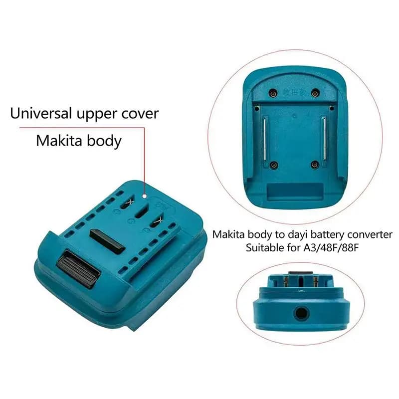 Connecteur de câble adaptateur de batterie, conversion 18V à 20V, compatible avec les outils électri