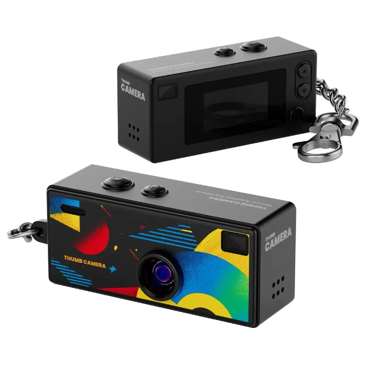 Magecam appareil photo numérique 0.96 pouces porte-clés caméra rétro Support carte mémoire 1080P trè