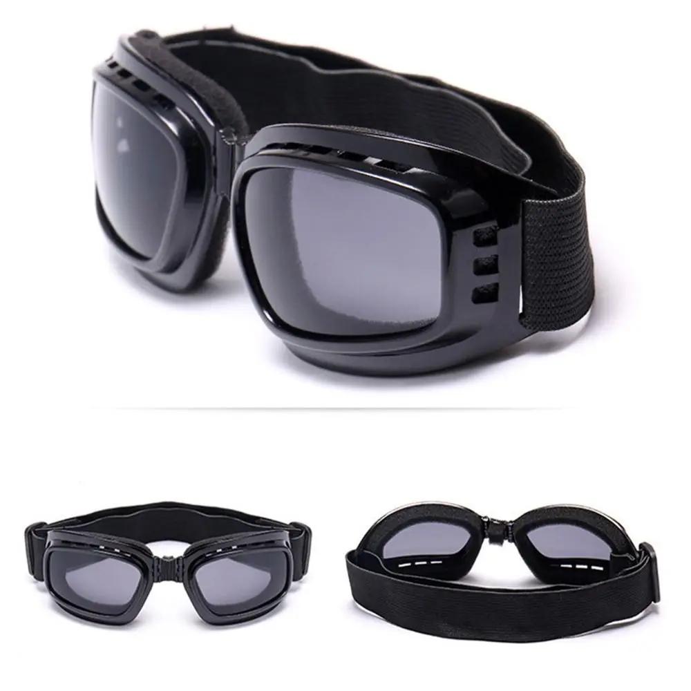 Lunettes de protection pliées en plastique, résistantes aux chocs, multicolores, Anti-lève, pour l'e