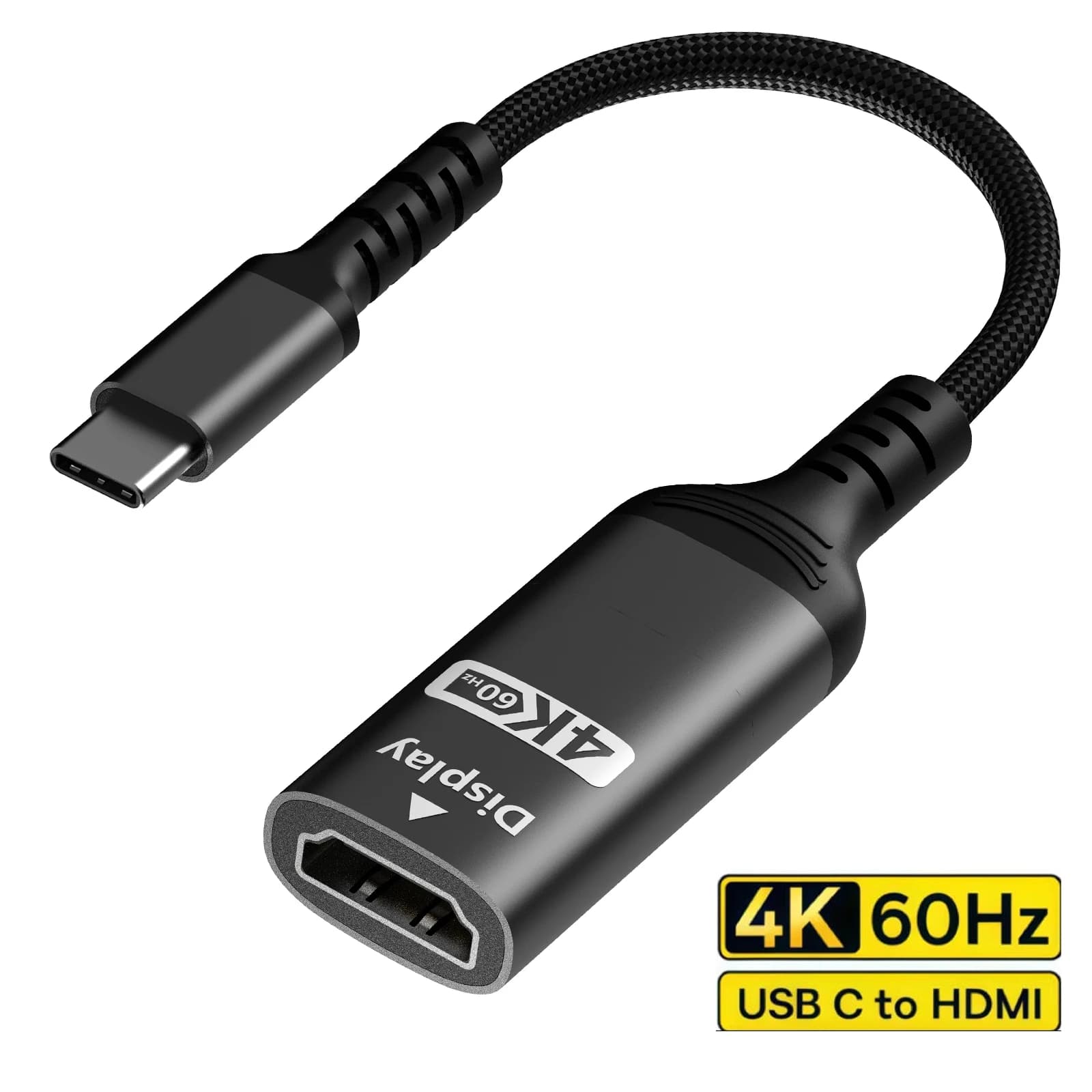 Câble USB Type C vers HDMI 4K pour iPhone 17, adaptateur USB C HDMI pour PC, MacBook Pro Air, iPad,