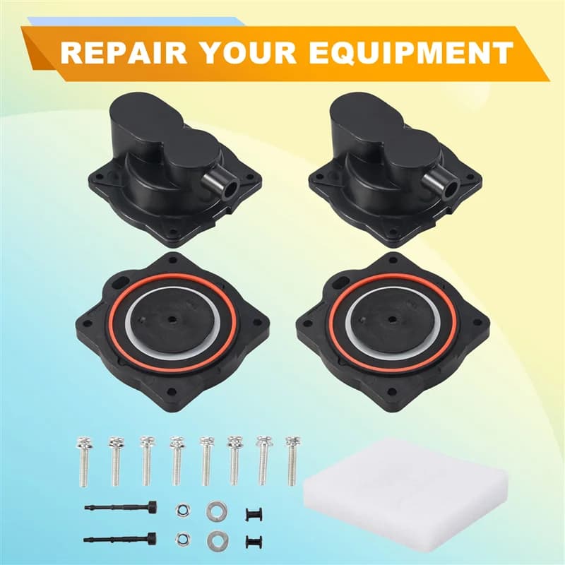 Kit complet de reconstruction de pompe à air A80X-HP60/80 pour Hiblow HP 80 HP 60