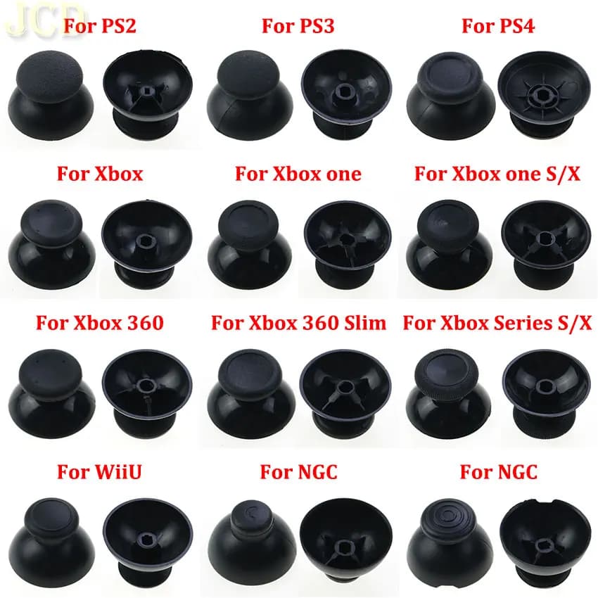 JCD 1 pièces Joystick analogique pouce bâton poignée capuchon pour PS2 PS3 PS4 Pro mince PS5 Xbox On