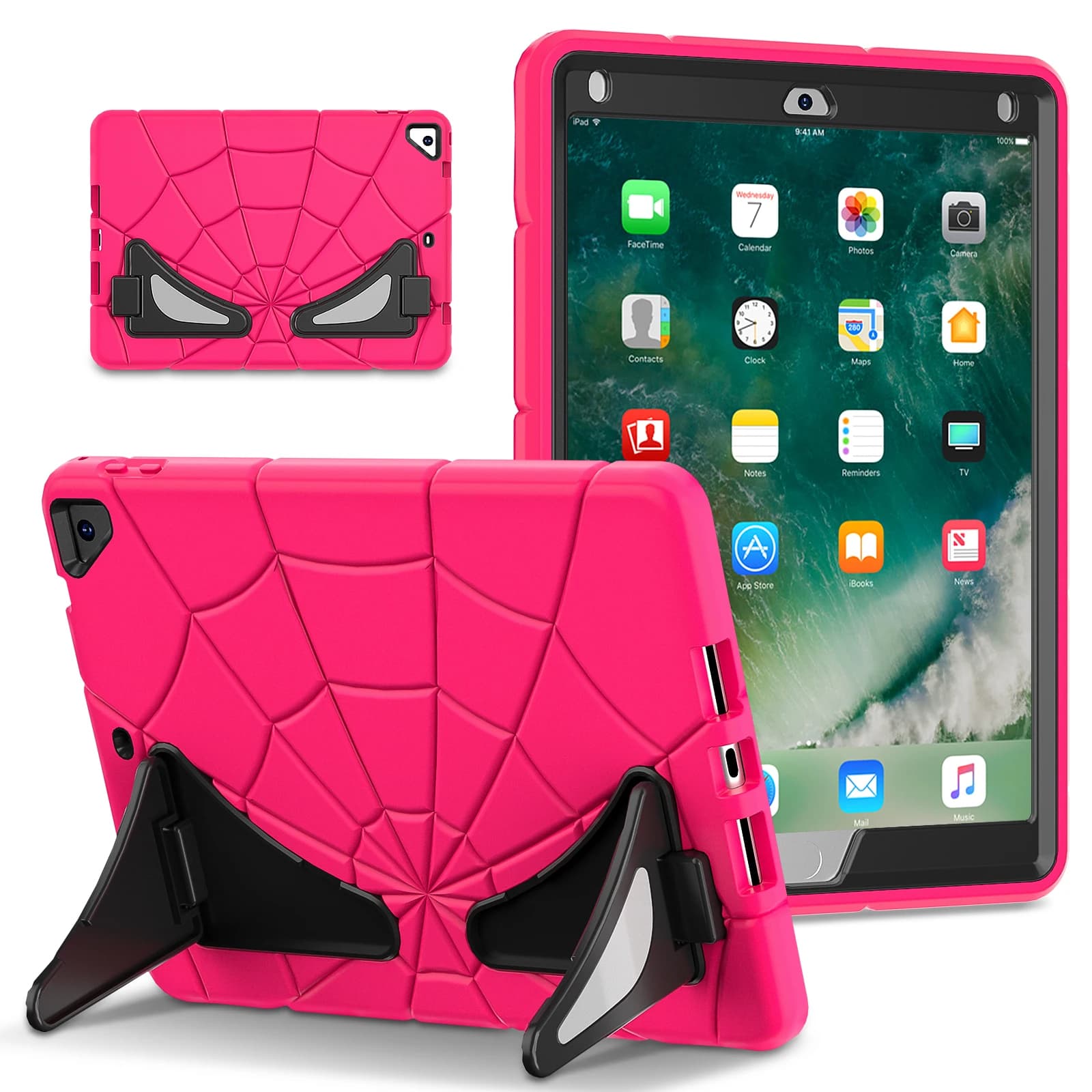 Coque blindée pour iPad A16 2025 11e 10.9 2022 10e 10.2 7e 8e 9e Air 1 2 Pro 9.7 2017 2018, housse d