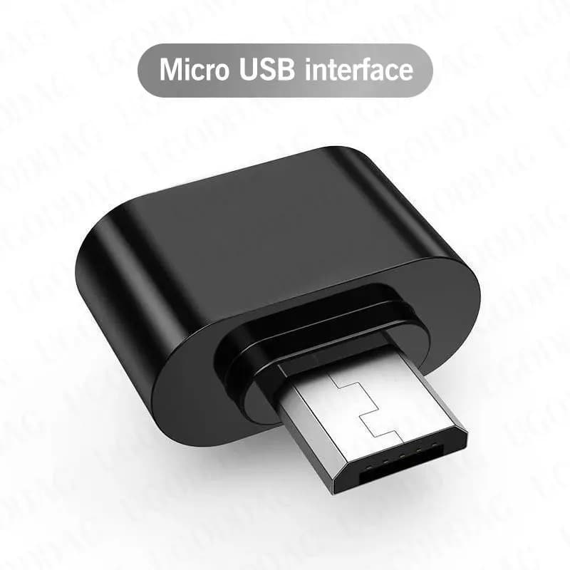 Adaptateur OTG Type C vers Usb 2.0, adaptateur de téléphone Micro Usb, ordinateurs portables vers so