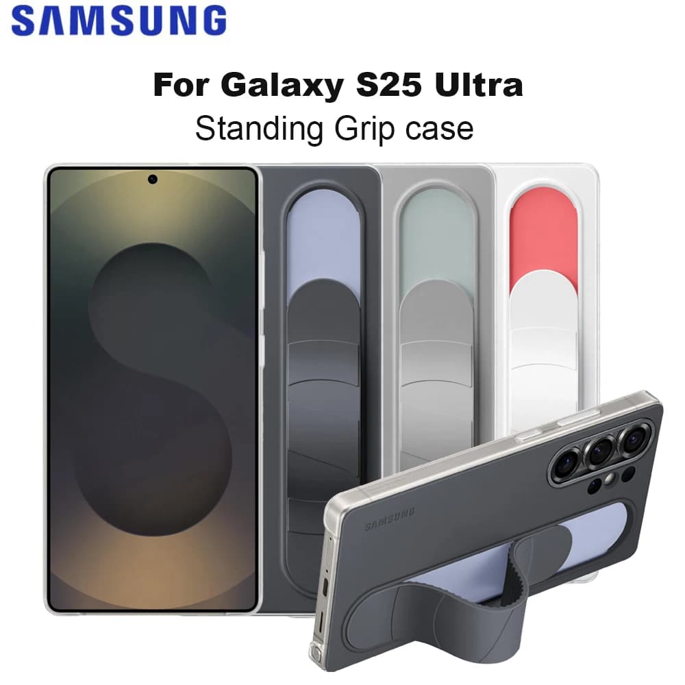 Étui Original Samsung Galaxy S25 Ultra avec Support Intégré pour S25
