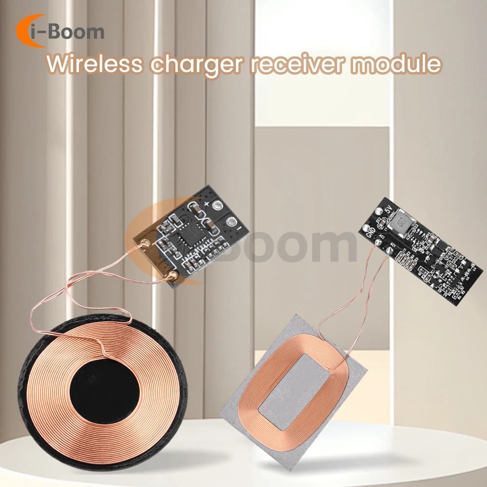 Chargeur sans fil à induction électromagnétique, technologie de charge sans fil, carte PCBA, chargeur sans fil bricolage pour téléphone portable, appareil mobile, 3W, 5W
