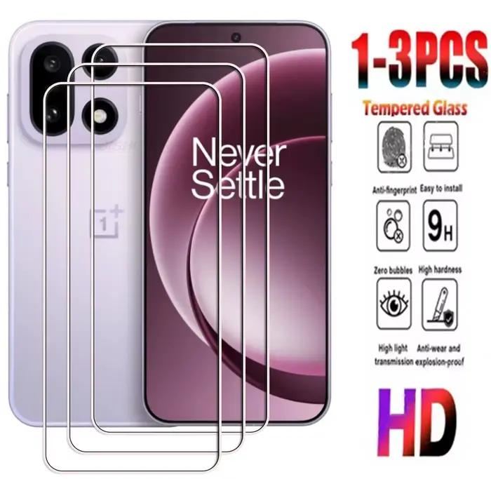 1-3 pièces de verre trempé 9H pour OnePlus 15 OnePlus15 5G 6.78 "1 + 15 One Plus 15 1 + 15, Film de