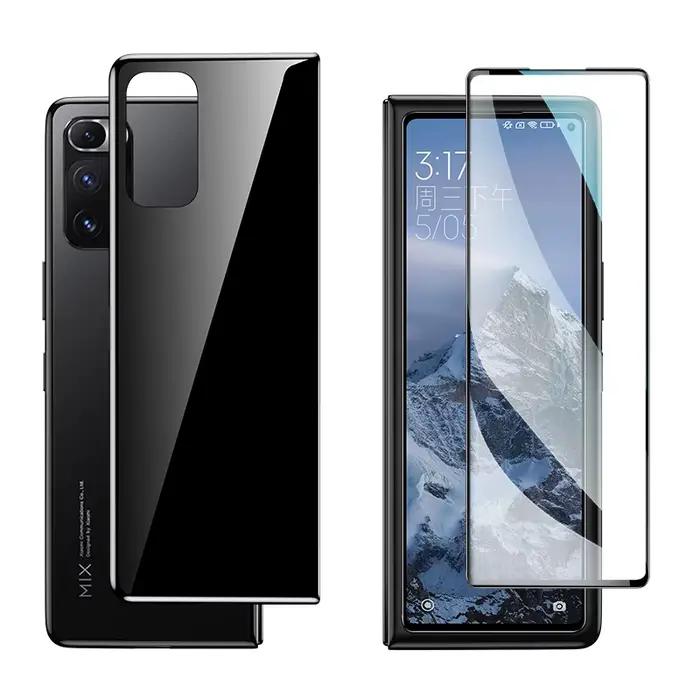 Verre trempé 3D avant et arrière pour Samsung Galaxy Z Fold 6 5 2, Film de protection plein écran po