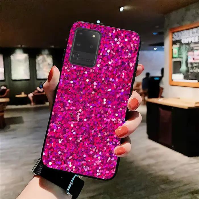 Coque de téléphone à paillettes brillantes, étui pour Samsung A 10 11 12 13 20 21 22 30 31 32 40 51