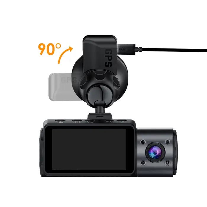Vantrue-Dash Cam GPS Receiver Tech Type C et Mini Port USB, Support à ventouse pour voiture, Windows